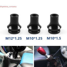 Universal M10x1.5/M10x1.25/M12x1.25 Car Threaded Shift Knob Base Connector Adapter Fit For Honda Mazda Toyota Ford Most Models