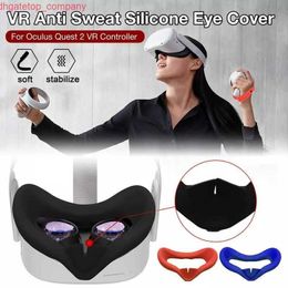 Car New Silicone Eye Mask Cover Pad For Oculus Quest 2 VR Headset Breathable Anti-sweat Light Blocking Eye Cover For Oculus Quest2