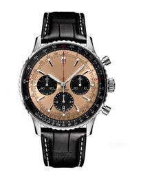 watch Chronograph belt AAAAA full 2022 mechanical new business function Multi-functional men's EKBA