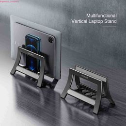 Car Vertical Laptop Stand Holder For MacBook Air Pro Xiaomi Tablet Gravity Notebook Stand ABS Laptop Support Desktop Holder