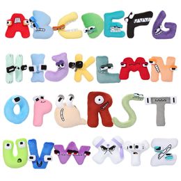Производители Оптовые 20 -сантиметровые пластинки Алфавит Легенды плюшевые игрушки для поучительных образовательных куклов детей