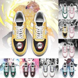 Customs Shoes Anime DIY Designer Trainers Womens Men Women Sneakers Runners Customised Casual shoes Running basketball Size US5.5-11 Any image