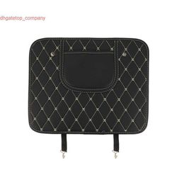 Car Seat Back Protector Pad PU Leather Children's Kick Mat Universal Auto Interior Kids Anti Dirty Cushion Vehicle Accessories