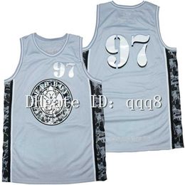 College Basketball Wears 97 ADBOY SHINY BASKETBALL JERSEY Movie Basketball Jerseys