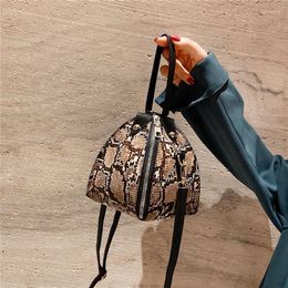 Evening Bags Women's Small Bag Female Leopard Print Single Shoulder Handbag Straddle Designer Ladies Hand Purse