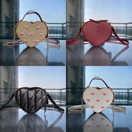 Evening Bags Totes Coa Classic Heart Pouch 5 styles Womens Designer chain bags cardholder Crossbody Tote Luxurys Handbag Purse with box 221110