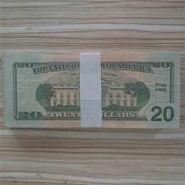Toy Collection Counterfeit Dollar Fake Ugrtn Prop Party Movie Banknote 20 Gun L012912 Money Atmosphere Stage Play Bar Ba6822605ZLR9