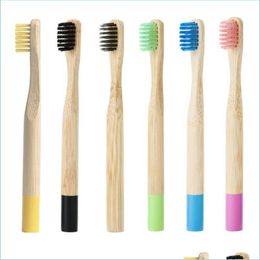 Disposable Toothbrushes Antique Design Bamboo Toothbrush Eco Friendly Toothbrushes Reusable Products Lightweight Europe And America Dhtoz