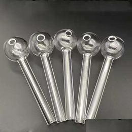 Smoking Pipes 4 Inch Wholesale Price Clear Glass Oil Burner Pipes Nail Tubes Smoking Water 6027 Q2 Drop Delivery Home Garden Househo Dhekk