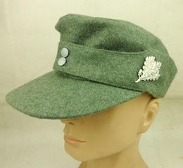 Berets WWII GERMAN ARMY MILITARY SNIPER CAP HAT SOLDIER WITH BADGE Reproduction Store 5605101