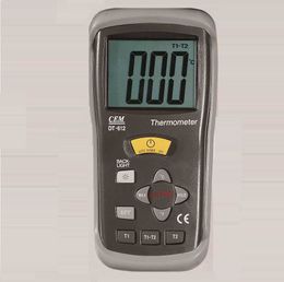 CEM-612 Type K Dual Inputs Thermocouple Thermometer for Industrial Machine Electronic