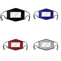 Designer Masks Solid Colour Soft Mask Deaf Mute Reuseable Face Masks Anti Fogging Huff Respirator Transparent Adjustable Adt Dhgarden Dhwph