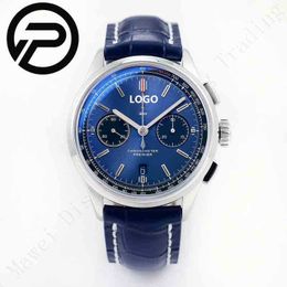 7750 Luxo 316 Designer Relógios de vidro Relógios Cronógrafo Mergulho B01 Brand Steel Mechanical Watch Sapphire GF Mirror Factory 43mm qgck