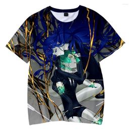 Men's T Shirts 2022 Land Of The Lustrous Anime T-shirts Women Men 3D O-Neck Short Sleeve Tshirts Summer Casual Streetwear Clothes