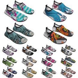 Custom Shoes Water Shoe Customized Sneakers Men Women Blue Red Green Black Grey Classic Custom Comfortable Low Platform Sneaker color69