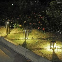 High Power Waterproof Led Garden Light COB 10W Lawn Lamps For Yard Villa Lighting Bollards Aluminium 20cm 40cm 60cm