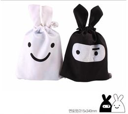 Other Sex Products Cute cute rabbit ears pull string pocket storage bag accessories underwear