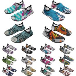 Custom Shoes Water Shoe Customized Sneakers Men Women Blue Red Green Black Grey Classic Custom Comfortable Low Platform Sneaker color89