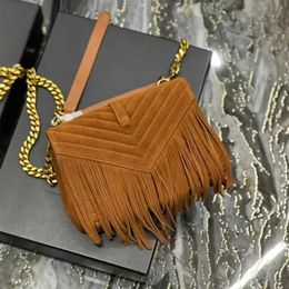 Designer COLLEGE Tassel Shoulder Crossbody Bag Women Luxury Fashion Bags