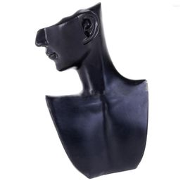 Jewellery Pouches Resin Earring Necklace Display Bust Stand Mannequin - Holder For Necklaces Chain Choker Pendant Earrings
