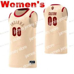 Basketball Nik1 Stitched Custom 22 Clifton Moore Jacquez Henderson 23 Damezi Anderson 24 Vijay Blackmon Indiana Hoosiers Men Women Youth Jersey