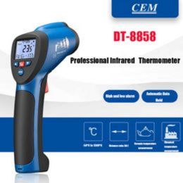 CEM DT-8858 DT-8859 Industrial High Temperature Infrared Thermometer-Laser Induction Laser Induction Point Thermometer-Gun