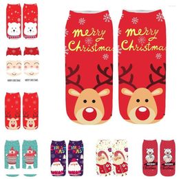 Men's Socks Women's 3d Cartoon Funny Christmas Ankle Crazy Cute Amazing Novelty Print Cool Fashion Adorable Design Colorful#35