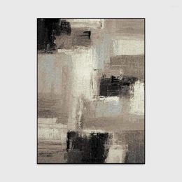 Carpets Fashion Modern Abstract Grey Black Painting Print Kitchen/Foot/Doormat Living Room Bedroom Parlour Area Rug Decorative Carpet