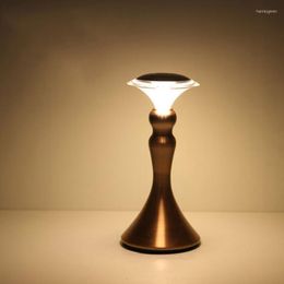 Table Lamps Led Bar Lamp Touch Dimming Cordless Rechargeable Desk Usb Metal Light Bedside Indoor Lightingfor Livingroom