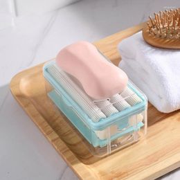 Storage Boxes Lathering Soap Dispenser Sponge Shower Bathroom Portable Rack For Kitchen HY99