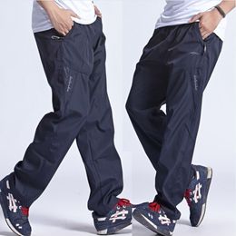 Men's Pants Sportswear Joggers Outside Casual Quickly Dry Breathable Male Men Trousers Sweatpants Active 6XL 221124