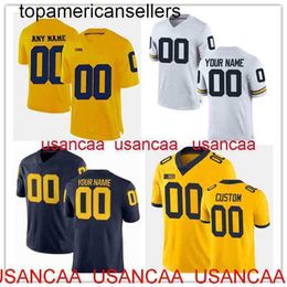 Embroidery custom Michigan Wolverines Football Jersey Any name number Men's Women's Youth XS-5XL 6XL Jersey