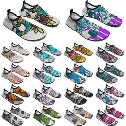 Custom Shoes Water Shoe Customized Sneakers Men Women Blue Red Green Black Grey Classic Custom Comfortable Low Platform Sneaker color42