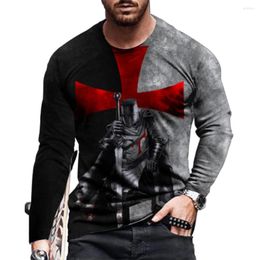 Men's T Shirts 3D Printed T-shirt Animal Long-sleeved O-neck Casual Fashion Funny 2022 Summer Top