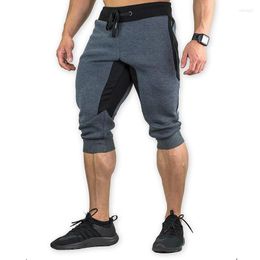 Running Shorts 2022 Sports Training Men Fitness Stitching Gym Outdoor Zipper Quick-drying Male Beach