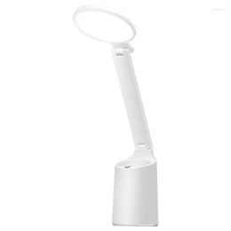 Table Lamps -Children's Desk Lamp LED With 3 Brightness Levels Pen Holder Suitable For Students Office