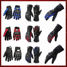 ST465 Winter Waterproof Motorcycle Man Touch Screen Gloves Warm Windproof Protective Gloves