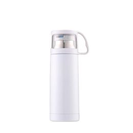 Thermoses Sublimation Blank Vacuum Cup White 304 Stainless Steel Portable Tto Thermal Insation Kettle Diy Personality 15 5Rj J2 Drop Dhiky