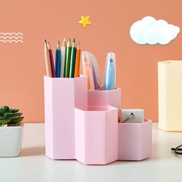 Other Home Storage Organisation Large Capacity Desk Pen Holder Pencil Box School Office Stationery Pens Brush Stand 221128