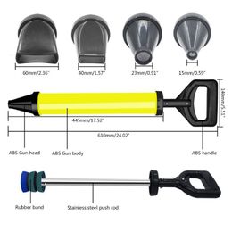 Caulking Gun Cement Lime Pump Grouting Mortar Sprayer Applicator Grout Filling Tools With 4 Nozzles Y98E 221128