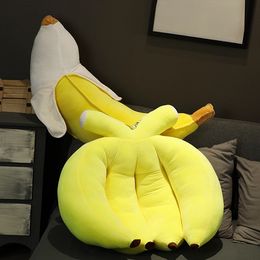 Baixa de baixo pre￧o brinquedos de pel￺cia descascando travesseiro de banana almofada criativa almofada de almofada dos namorados namorada