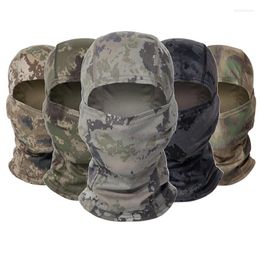 Bandanas Camouflage Balaclava Full Face Mask Scarf Ski Cycling Cover Neck Head Warmer Tactical Hunting Bicycle Army Bandana