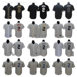 2024 Baseball Jersey 2 Derek Jeter Stitched Men Jerseys Women Youth Size S--XXXL