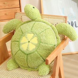 30-90CM Lucky Turtle Plush Toys Lovely Animal Stuffed Doll Soft Tortoise Pillow Cushion For Children Girls Birthday Gifts