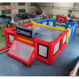 free air ship to Advertising Inflatables door outdoor activities portable inflatable soccer field 12x6m customized football pitch games