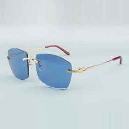 Fashion Sunglasses Frames Metal wire sunglasses A4189706 with 60mm lens