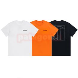 Summer Fashion Short Sleeve T Shirt Mens Luxury Letter Print Tees Womens Round Neck Clothing Asian Size XS-L