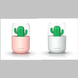 Other Home Decor Lovely Water Supply Instrument Keep Moisture Cactus Simplicity Essential Oils Diffusers Woman Man Humidifiers Bedro Dhoyr