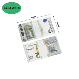 Festive Supplies fake banknote Money dollar toy party children currency money euro Prop gift billet copy ticket faux 50 RdnebABME