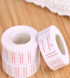 2017 NOUVEAU 10 Rolls Set Label Label Paper Tag Tagging Pricing for Gun White 500PCSROLL5141995